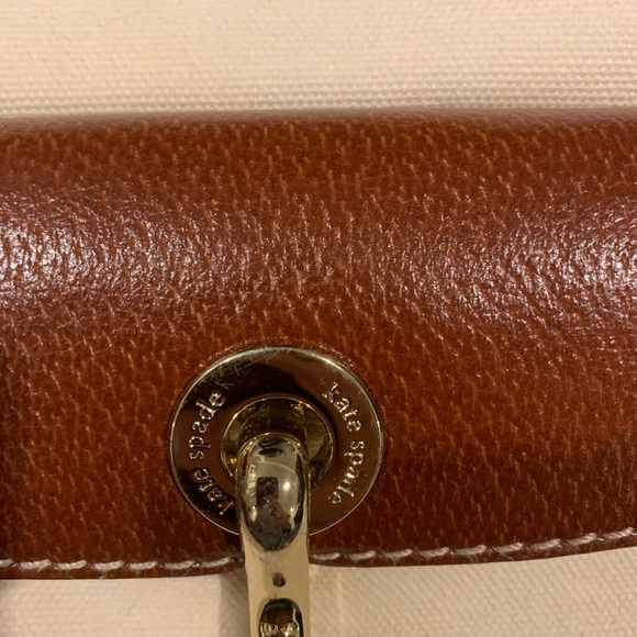 Kate Spade Material and Leather Bag. Red inside - Picture 3 of 8